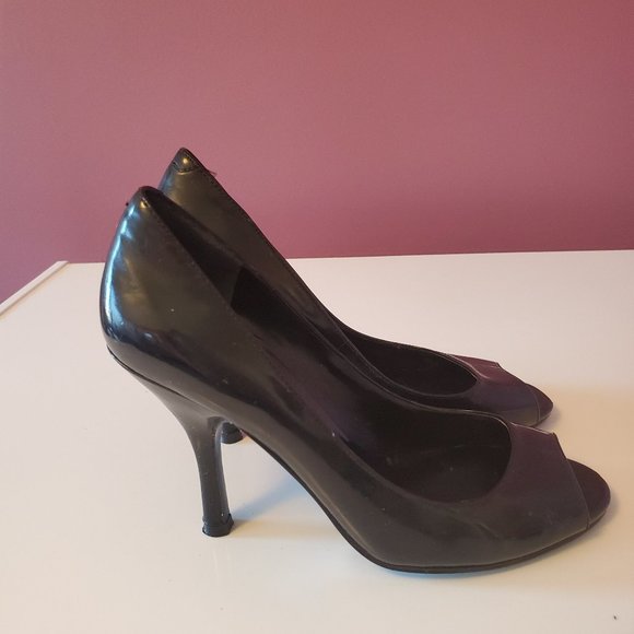 Enzo Angiolini Open Toed Pumps Size 4 - Picture 2 of 7